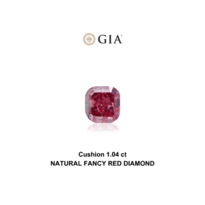 FANCY RED DIAMOND – 1.04 CARATS