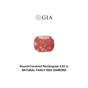 FANCY RED DIAMOND – 0.83 CARATS