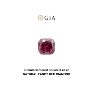 FANCY RED DIAMOND – 0.40 CARATS