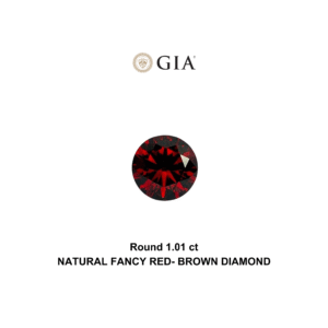 FANCY RED BROWN DIAMOND – 1.01 CARATS