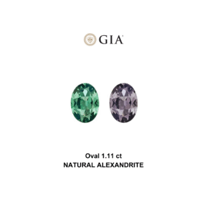 ALEXANDRITE - 1.11 CARATS